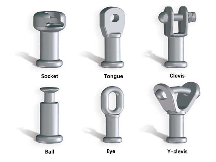 polymer insulator end fittings